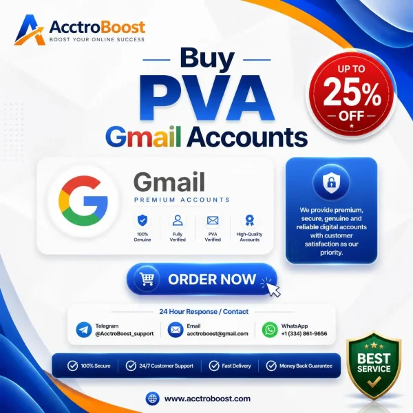 Buy Aged Gmail Accounts