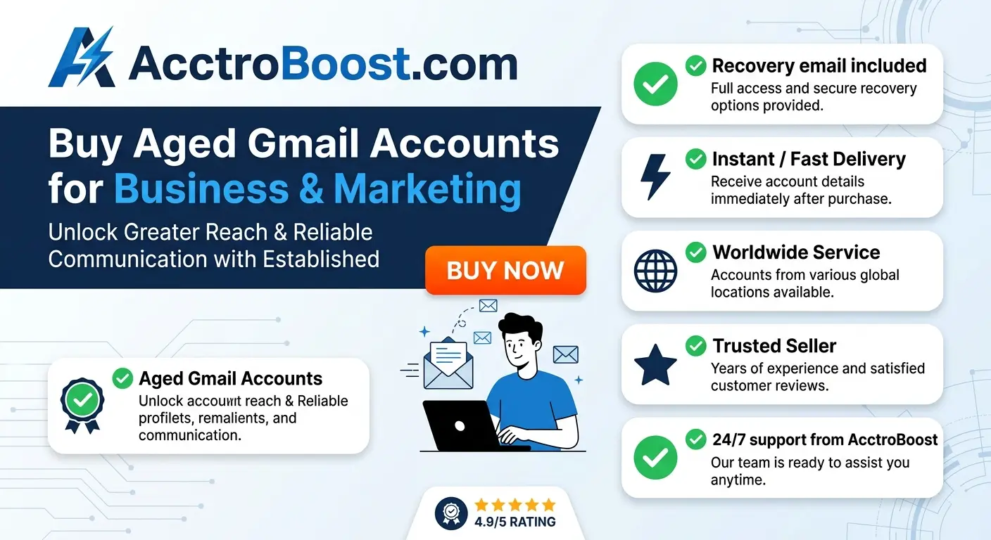 Buy aged gmail accounts