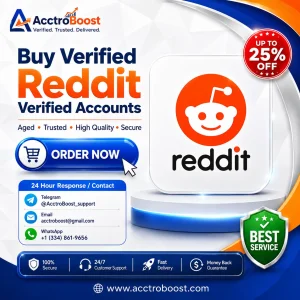 Buy Old Reddit Verified Accounts online