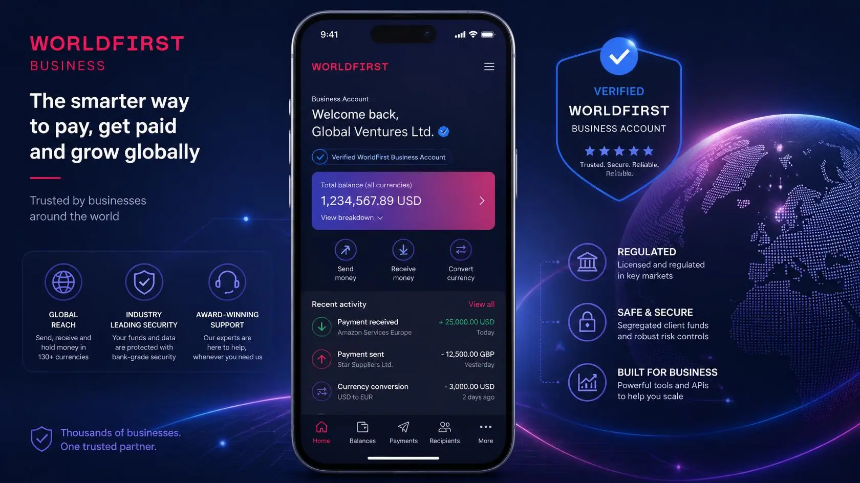 Buy Verified WorldFirst Business Account