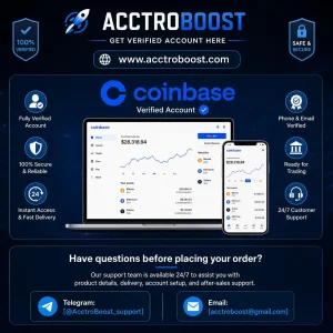 Buy Verified Coinbase Account - Instant Delivery & Support