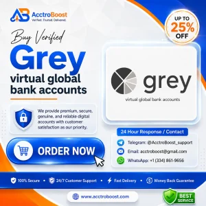 Buy Verified Grey Bank Account